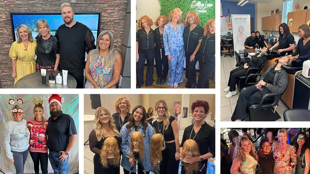 Cutting Loose Photo Collage